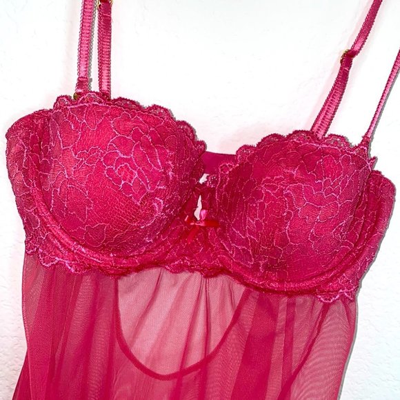 Victorias Secret VERY SEXY Sexy little things 34C Babydoll Slip - Picture 2 of 9